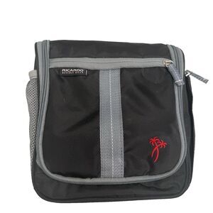 Ricardo Beverly Hills Travel Toiletry Hanging Organizer Bag 9x10x4 EUC